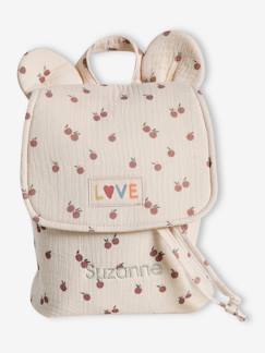 Sac à dos pommes personnalisable  - vertbaudet enfant