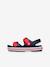 Sabots enfant 209423 Crocband Cruiser Sandal (TM) bleu ciel+marine+rose pâle - vertbaudet enfant 