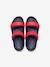 Sabots enfant 209423 Crocband Cruiser Sandal (TM) bleu ciel+marine+rose pâle - vertbaudet enfant 