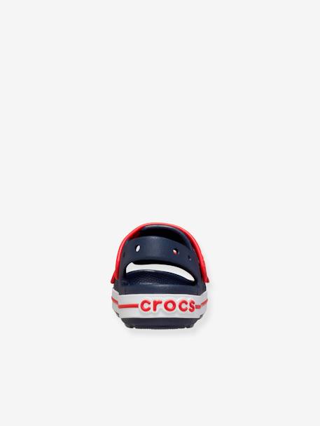 Sabots enfant 209423 Crocband Cruiser Sandal (TM) bleu ciel+marine+rose pâle - vertbaudet enfant 
