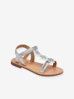 -Sandales cuir enfant à scratchs Ibiscus PAR M. BELARBI