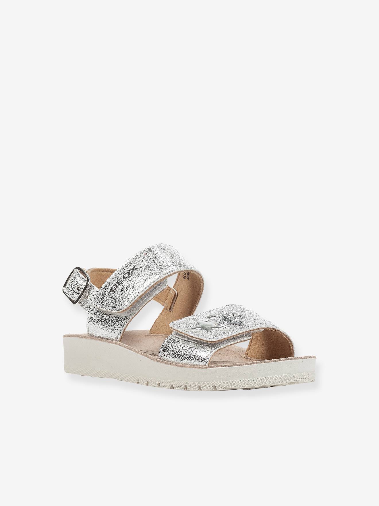 Kindersandalen J15 Costarei Girl Geox® Grijs