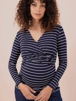 Vêtements de grossesse-Top de grossesse Fiona ENVIE DE FRAISE matière eco-responsable