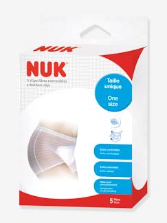 Vêtements de grossesse-Lot de 5 slips extensibles lavables NUK en maille filet