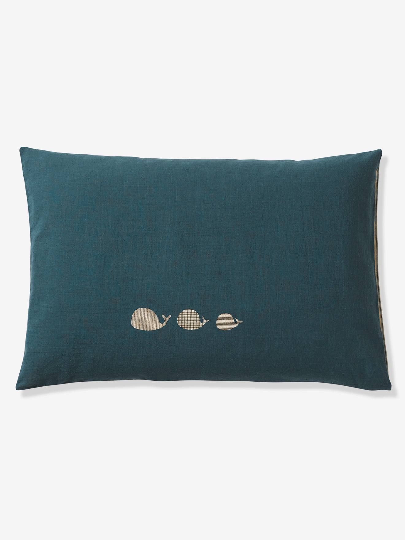 Vertbaudet Kussensloop Baby Navy Sea Indigoblauw