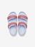 Sabots enfant 209423 Crocband Cruiser Sandal (TM) bleu ciel+marine+rose pâle - vertbaudet enfant 