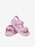 Sabots enfant 209423 Crocband Cruiser Sandal (TM) bleu ciel+marine+rose pâle - vertbaudet enfant 