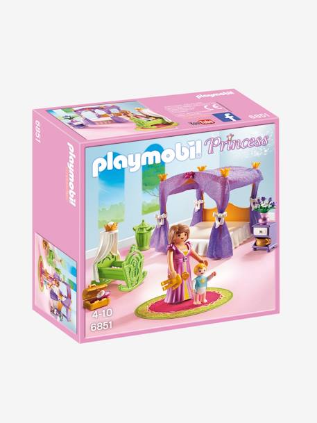 6851 Chambre de la reine avec lit à baldaquin Playmobil Multicolore - vertbaudet enfant 