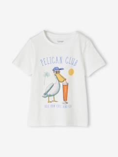 Garçon-T-shirt, polo, sous-pull-T-shirt-T-shirt animal ludique garçon