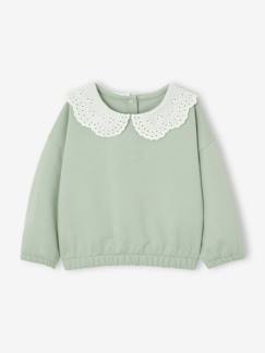 Baby-Trui, vest, sweater-Babysweater met col