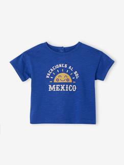 Baby-T-shirt, coltrui-Babyshirt zon met korte mouwen