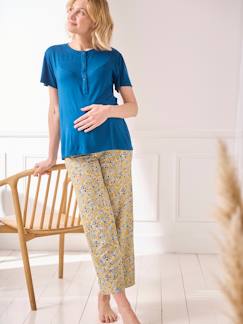 Vêtements de grossesse-Pyjama, homewear-Ensemble 2 pièces pyjama grossesse et allaitement
