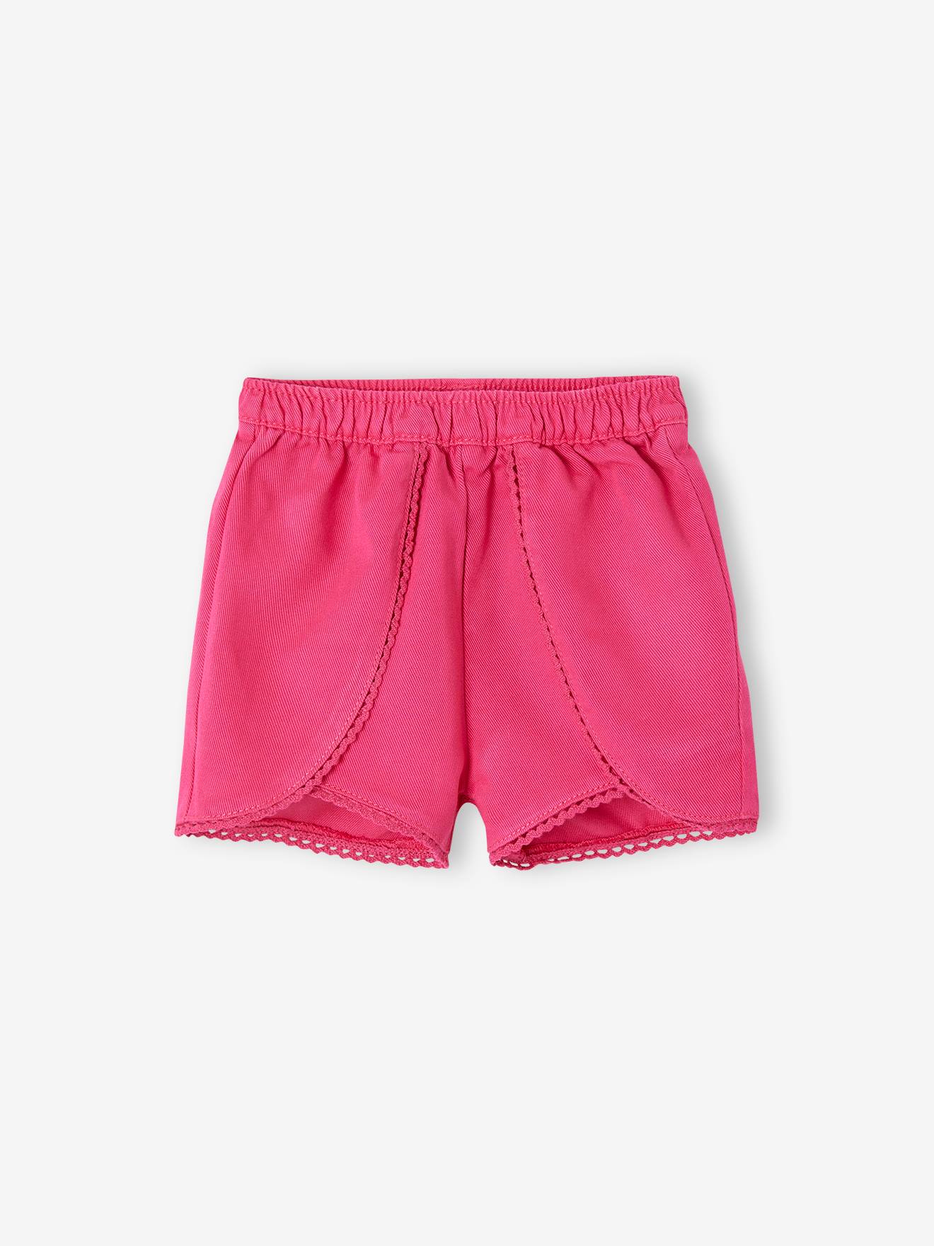 Vertbaudet Babyshort Met Overslag Fuchsia