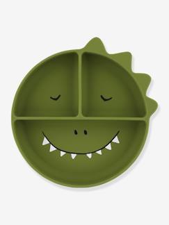 Puériculture-Assiette en silicone avec compartiments Animal
