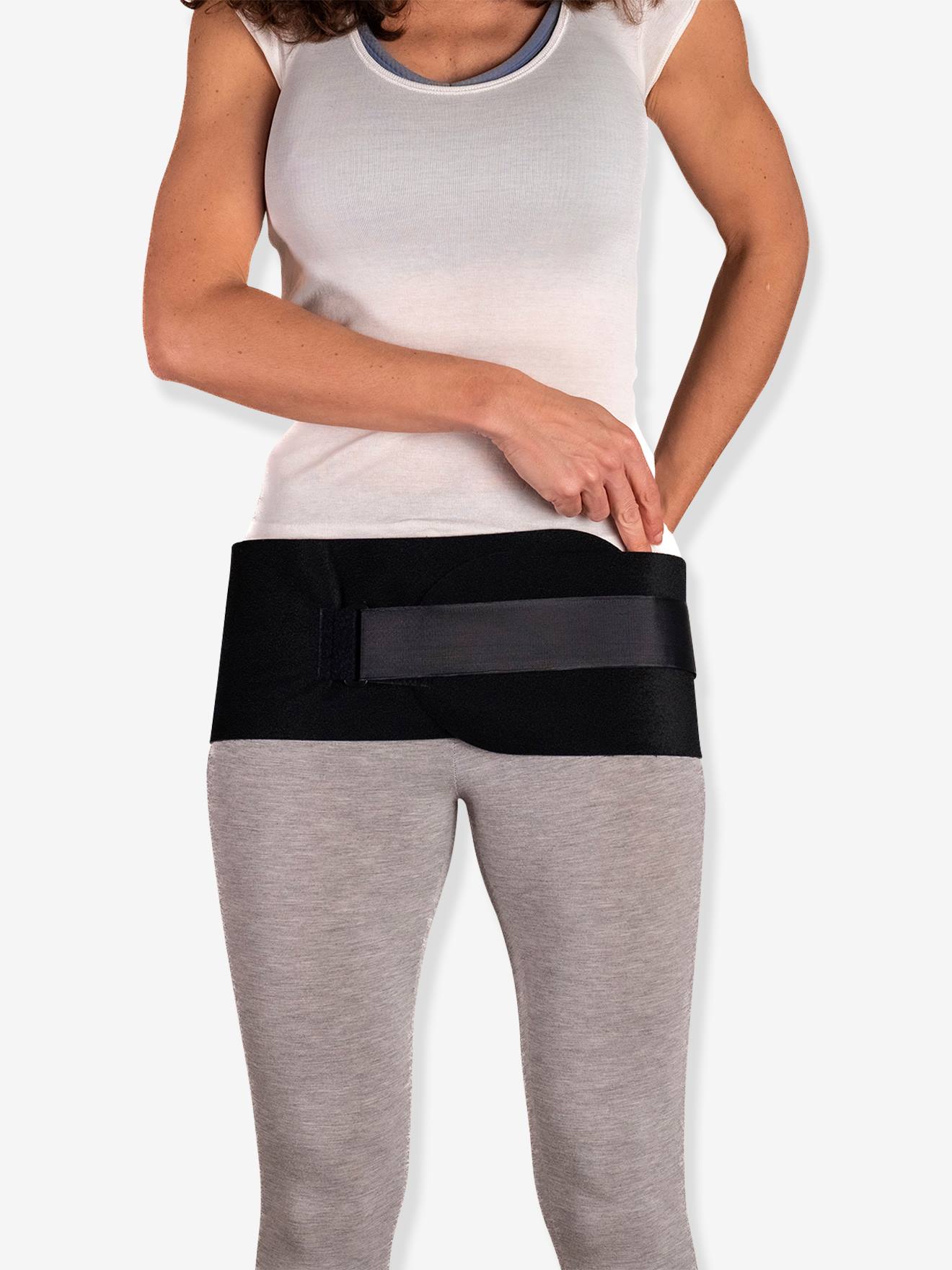 Ceinture La Matrone resserrage du bassin PHYSIOMAT noir Vetements de grossesse