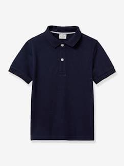 Jongens-T-shirt, poloshirt, souspull-Poloshirt-Jongenspolo - biokatoen CYRILLUS