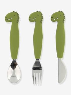 -Lot de 3 couverts 2e âge Animal