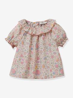 -Blouse fille tissu Liberty Alicia Chintz CYRILLUS