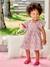 Robe à volants bébé carreaux rose+rose imprimé - vertbaudet enfant 