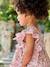 Robe à volants bébé carreaux rose+rose imprimé - vertbaudet enfant 