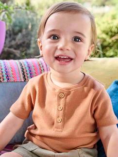 Tunesisch baby-T-shirt met smokwerk  - vertbaudet enfant