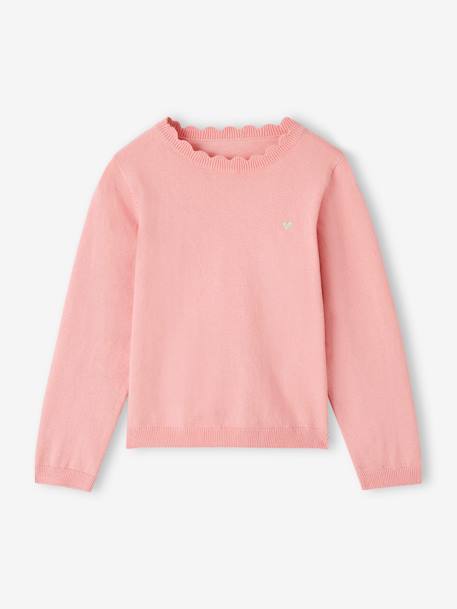 Pull BASICS personnalisable fille  - vertbaudet enfant