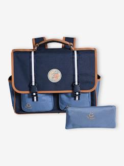 Jongens- Schooltas + etui "cool school" voor jongens 