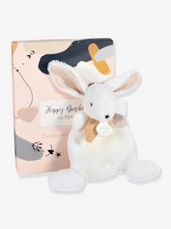 Jouet-Premier âge-Happy doudou plat 17cm - DOUDOU ET COMPAGNIE