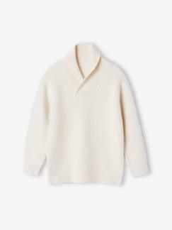 Garçon-Pull, gilet, sweat-Pull col montant croisé garçon
