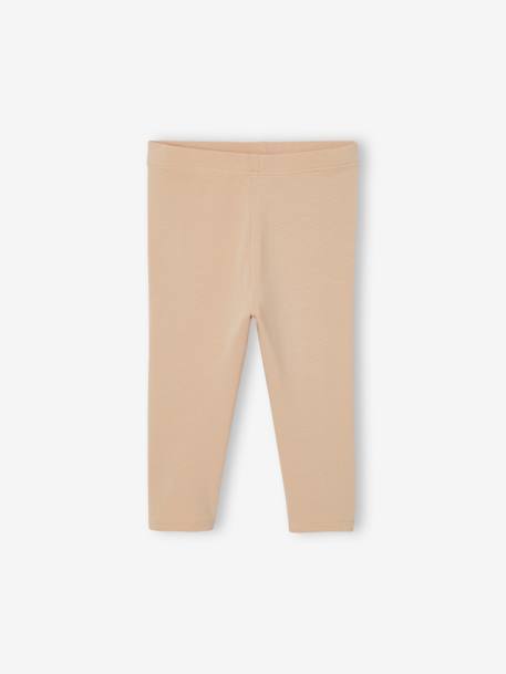 Lot 3 leggings unis bébé bleu grisé+gris chiné - vertbaudet enfant 