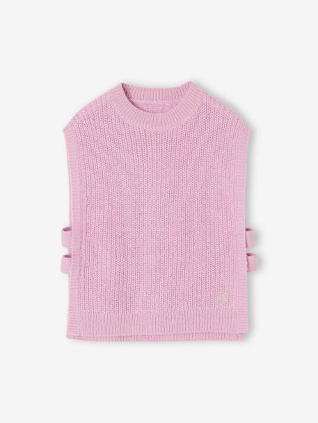 Fille-Pull, gilet, sweat-Pull fantaisie sans manche fille