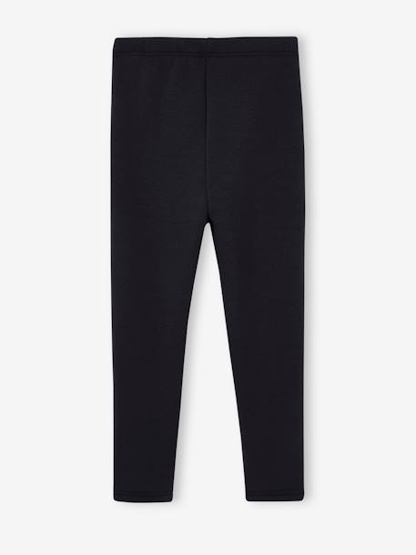 Meisjeslegging met fleecevoering gemêleerd beige+marineblauw+rouge+zwart - vertbaudet enfant 