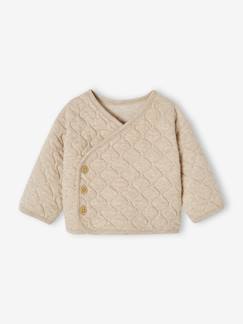 Bébé-Pull, gilet, sweat-Cardigan ouverture croisée naissance bébé