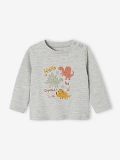 Baby-T-shirt, coltrui-Decoratief T-shirt babyjongen