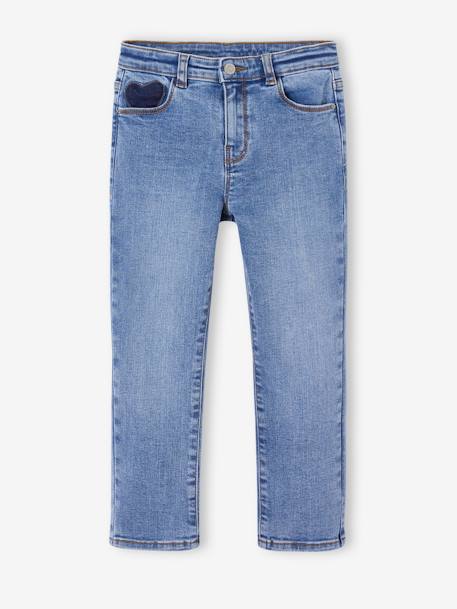 Fille-Pantalon-Jean slim fille morphologik tour de hanches large 