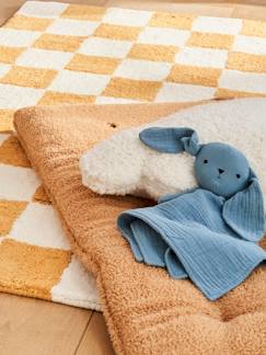 Jouet-Doudou en gaze de coton personnalisable et sa valisette