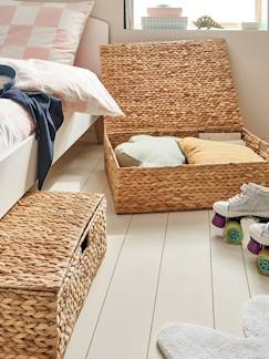 Slaapkamer en Opbergoplossingen-Opbergmeubel-Mand voor onder het bed met waterhyacinth