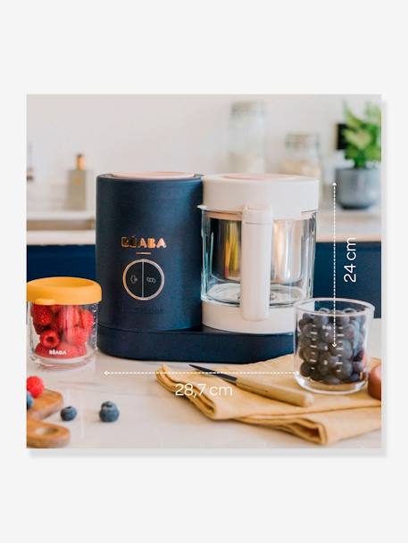 Robot cuiseur 6 en 1 Babycook Neo beige+BLEU/NUDE+EUCALYPTUS - vertbaudet enfant 