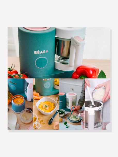 Robot cuiseur 6 en 1 Babycook Neo beige+BLEU/NUDE+EUCALYPTUS - vertbaudet enfant 