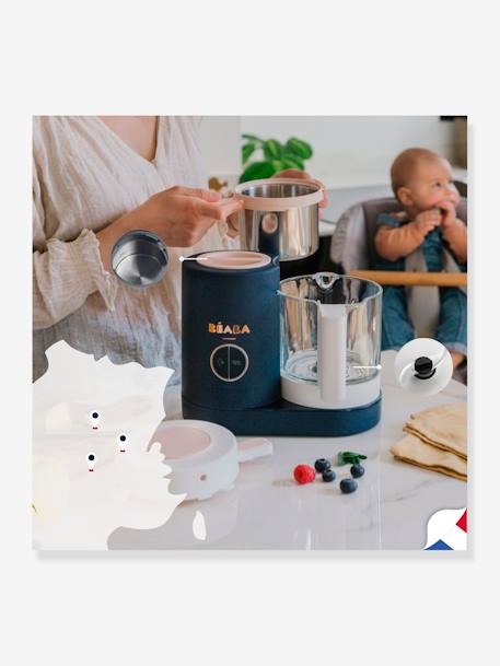 Robot cuiseur 6 en 1 Babycook Neo beige+BLEU/NUDE+EUCALYPTUS - vertbaudet enfant 