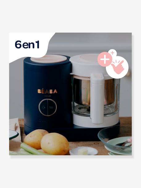 Robot cuiseur 6 en 1 Babycook Neo beige+BLEU/NUDE+EUCALYPTUS - vertbaudet enfant 