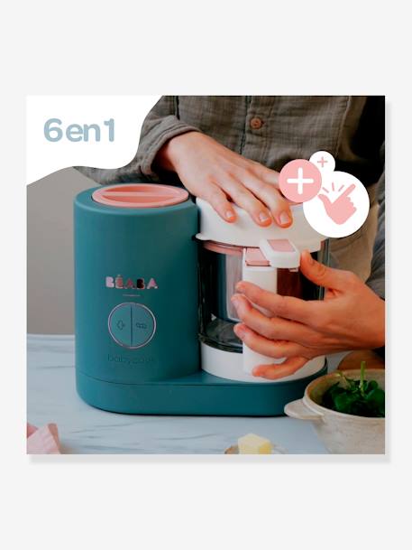 Robot cuiseur 6 en 1 Babycook Neo beige+BLEU/NUDE+EUCALYPTUS - vertbaudet enfant 