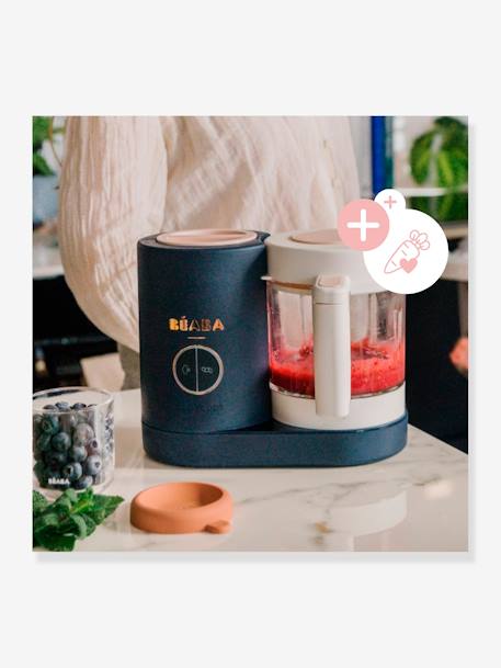 Robot cuiseur 6 en 1 Babycook Neo beige+BLEU/NUDE+EUCALYPTUS - vertbaudet enfant 