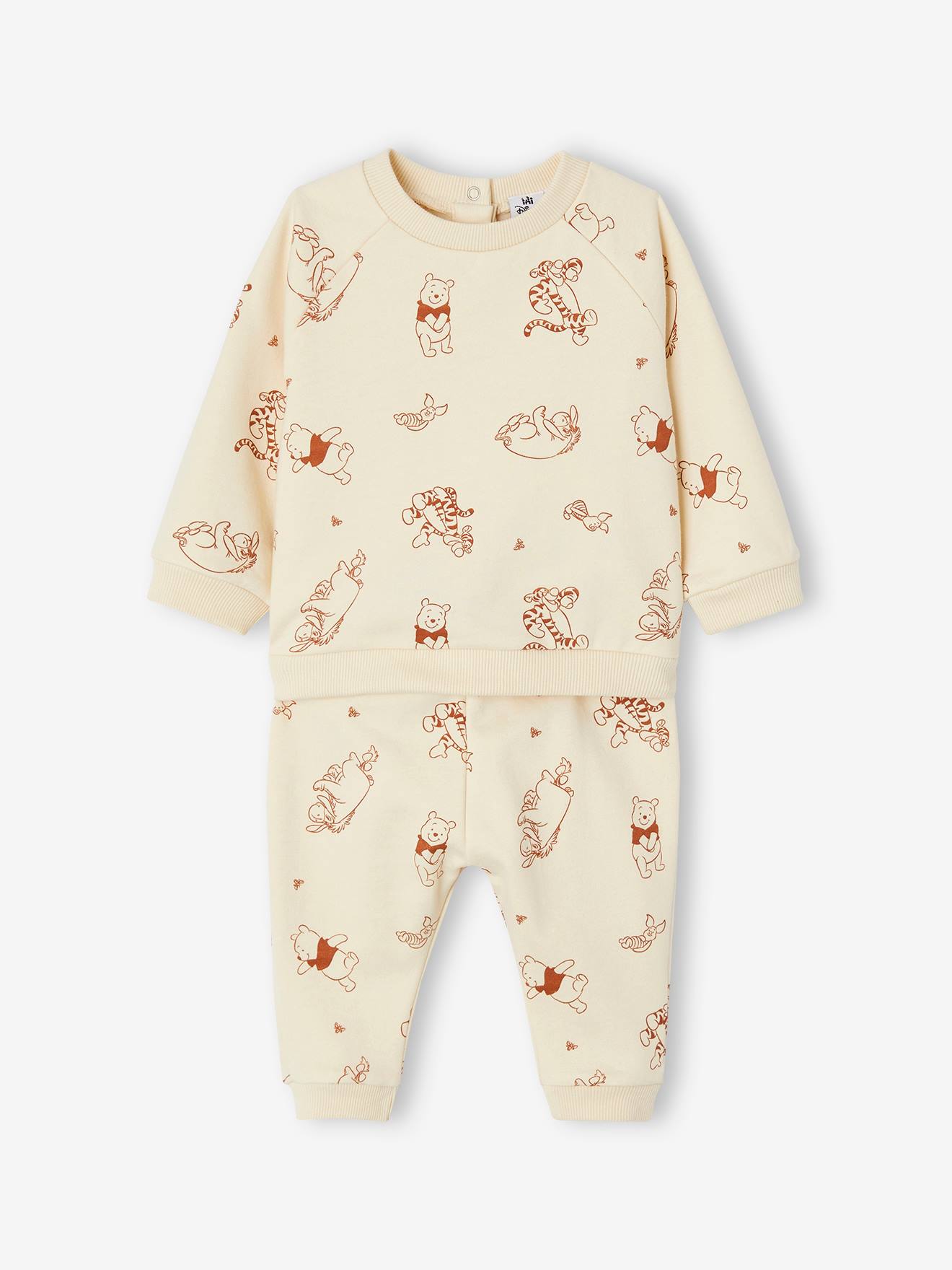 Winnie De Poeh Babyset Disney® Winnie The Pooh Babysweater + Broek Zandbeige