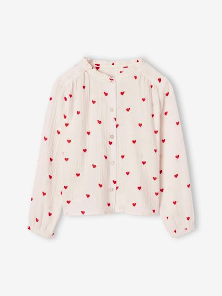 Chemise en gaze de coton personnalisable fille  - vertbaudet enfant