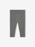 Lot 3 leggings unis bébé bleu grisé+gris chiné - vertbaudet enfant 