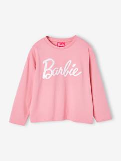 Meisje-T-shirt, souspull-T-shirt-T-shirt met Barbie-motief en lovertjes omkeerbaar meisjes