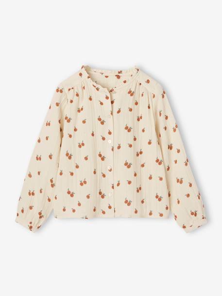 Chemise en gaze de coton personnalisable fille  - vertbaudet enfant