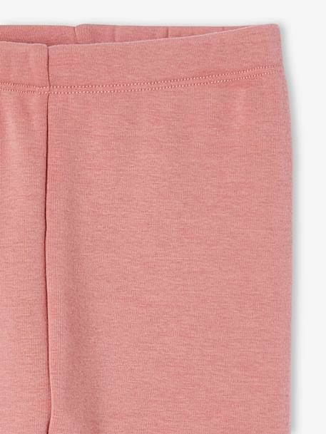 Meisjeslegging met fleecevoering gemêleerd beige+marineblauw+rouge+zwart - vertbaudet enfant 