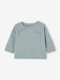 Baby-Trui, vest, sweater-Aanpasbare sweater met honinggraat voor pasgeborenen